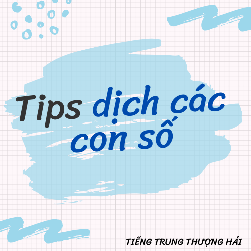 Tips dịch các con số