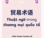 Thuật ngữ trong thương mại quốc tế